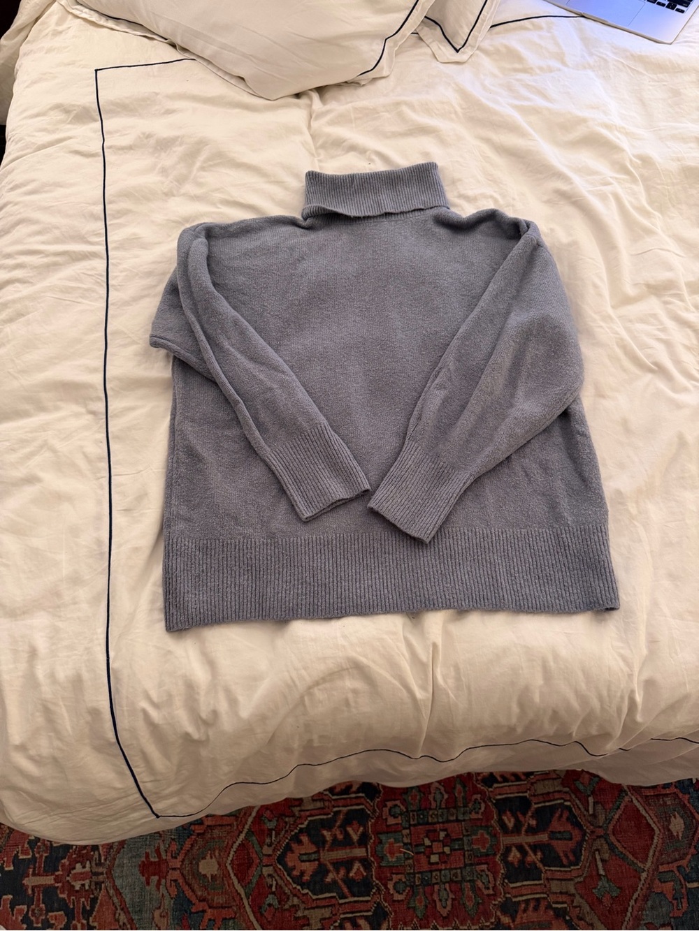 H&M Light Grey Turtleneck Sweater